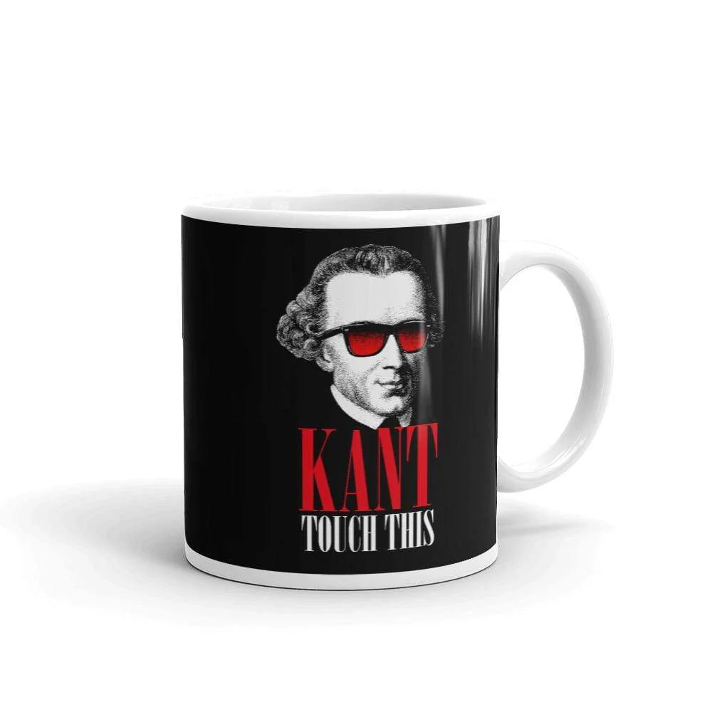Caneca Kant Touch This com a frase "Kant Touch This"